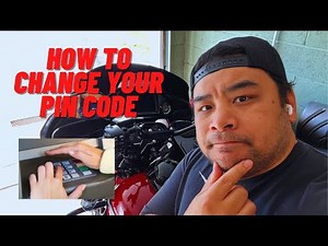How To Change Your Harley Davidson Pin Code