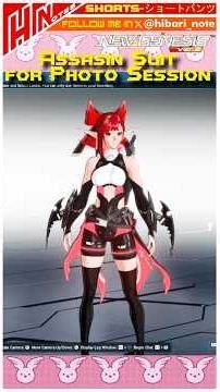 【PSO2NGS】SHORTS//Fashion:Make a Assasin Suit for Photo Session #pso2 #pso2ngs #pso2global #sega