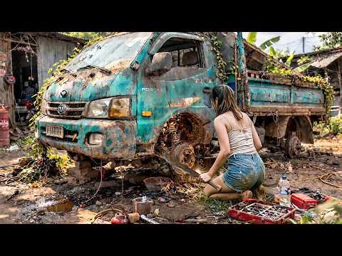 GENIUS GIRL: Reviving This Farmer's ABANDONED Suzuki After MANY Years! ✨✨✨
