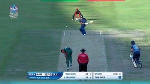 134K views · 573 reactions | Watch and enjoy as Player of the Match Gerhard Erasmus destroy the Kenyan bowling attack with some powerful blows as he blasts his way to a match-winning 52 not out off just 25 balls! | ICC - International Cricket Council | Facebook