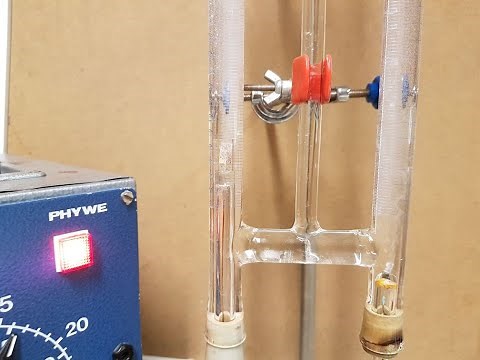 Analyse von Wasser (Hofmannscher Zersetzungsapparat)