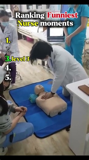 Ranking The Funniest Nurse Moments 😂🏥 | Top 5 #shorts