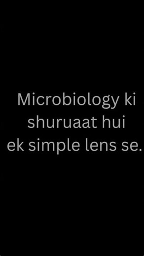 Microbiology ka first chapter — discovery of microbes”(3/30)#Microbio #microbiologist #UnseenWorld
