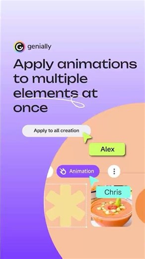 Apply animations to multiple elements at once