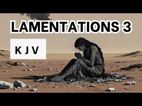 Lamentations Chapter 3 | Audio Bible | Words + no music