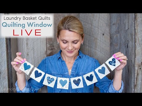 Quilting Window LIVE - Mystery Mini Block Recipe and Fabulous Trunk Show!