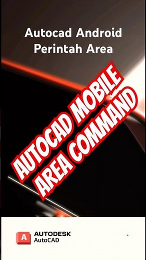 Cara Mengukur Luas Area Bidang di AutoCAD Mobile