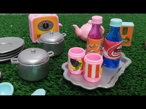 [toy asmr] Kitchen PlaySet ASMR Satisfying with Unboxing No Talking | Review Toys