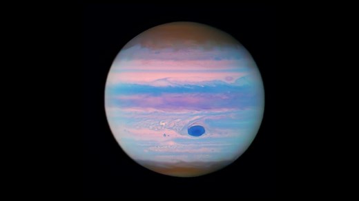 Hubble clicks Jupiter shining in mysterious colours as planet reaches opposition