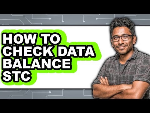 How to Check Data Balance Stc (easy Method)
