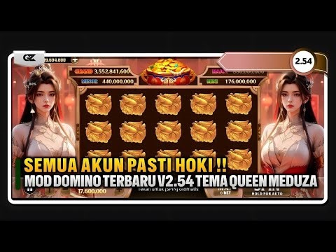TERBARU DOMINO VERSI 2.54 TEMA CEWEK CANTIK KEREN • VERSI RP ADA X8 SPEEDER • TANPA PASSWORD‼️