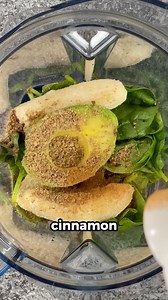 Avocado Banana Cinnamon Smoothie 🥑🍌 A filling, nutrient-dense, and low-calorie meal replacement ideal for those on a weight loss journey! Packed with the goodness of banana, avocado, and spinach, this smoothie offers a perfect blend of essential nutrients while keeping the calorie count in check. Give your body a nourishing treat with this wholesome and delicious option. | The Smoothie Guy