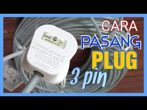Cara Memasang Wayar Pada Plug 3 Pin