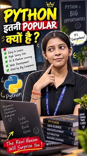 Why Python is EVERYWHERE in 2026? 🐍🔥 #Python #Coding