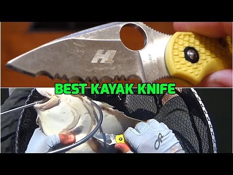 Kayak Fishing Knife Review: Spyderco Dragonfly 2 Salt