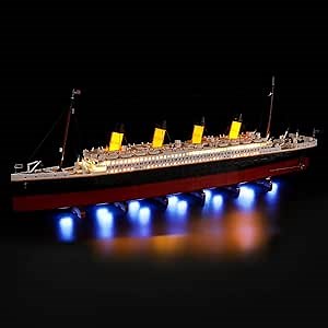 BRIKSMAX Led Lighting Kit for Creator Titanic - Compatible with Lego 10294 Building Blocks Model- Not Include The Lego Set