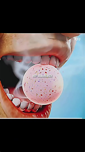 What happens if you bite a super hot jawbreaker #zackdfilms #animation #3d #jawbreaker #bite