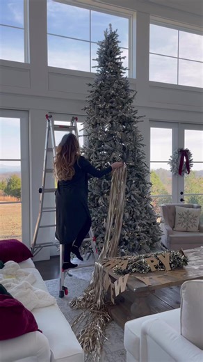 5.3K views · 28 reactions | Last year this New Year's Eve Tinsel Tree...