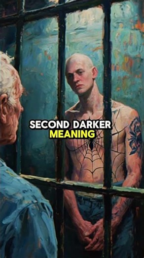 This Tattoo Mark Changes Everything In Prison 🕸️ #prisonculture #darkranks