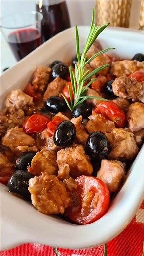 POLLO ALLA CACCIATORA. Ricetta completa sul mio canale e in allegato #pollo #chicken