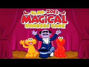 Sesame Street's - Elmo & Zoe's Magical Numbers Game (PC,Flash) Longplay