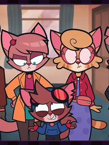 Murphy & Mitzi // The Masterpiece Gallery #murphy #mitzi #murphyandmitzi #animation2d #cartoon #cartoons #animated #artists #familyreunion