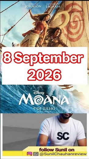 So friends, the OTT release date of the live-action Moana starring Dwayne Johnson has been confirmed