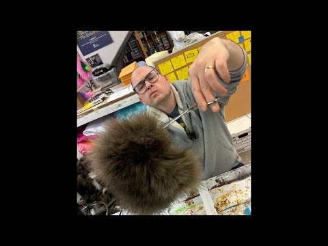 Learn how to trim puppet fur!