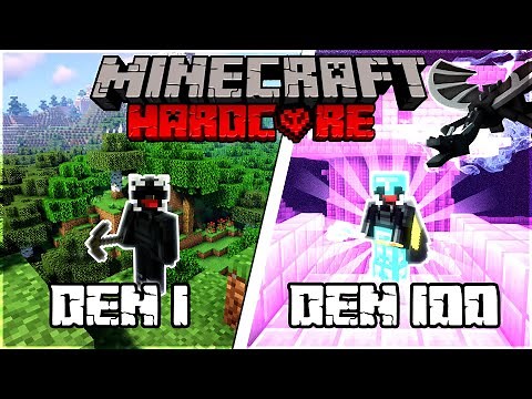 Přežil jsem 100 dní v Minecraft Hardcoru... A tohle se stalo