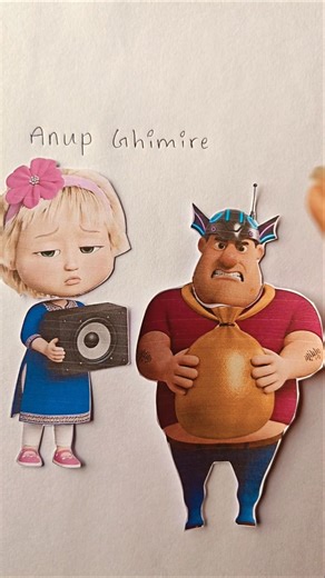 No 1 paisa ♥️ surkesh speaker masha face add 🤣🤣 #masha #motupatlu #usa #drawing #ytshorts