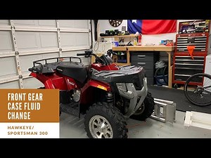 Polaris 300 Gear Case Fluid Change