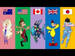 Cartoons From Different Countries | Pt.93