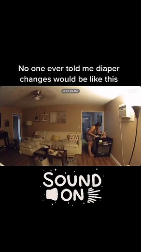 Baby gas can be startling. How can such a sweet little thing make such big, nasty noises? It never fails, I always get the diaper changes that come with repeated, projectile poops. Somehow the husband gets the non-messy ones. #diaperchange #momsoftiktok #parentsoftiktok #babiesoftiktok