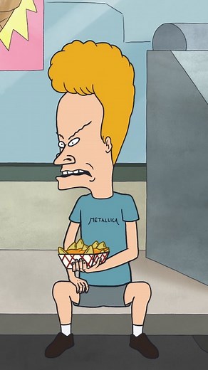 Beavis Discovers Jesus in a Nacho