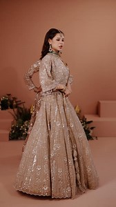 Introducing The Golden Chapter - Anzara Bridal 2025! Find your desired wedding attire at our boutique in Banani, Dhaka. Ready to shine on your big day? Call us now: 01886-580926 | Anzara