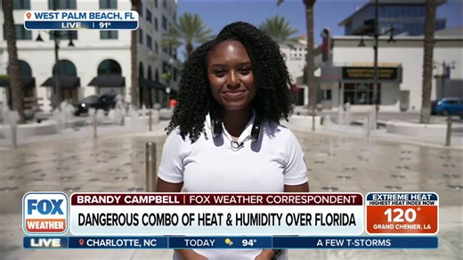 Florida swelters with dangerous humidity, heat across the state