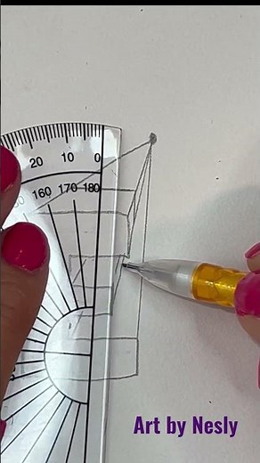 How to Draw the Letter E in 1 Point Perspective Easy Block Letter Drawing Tutorial #artshorts #art