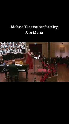 Melissa Venema: Avé Maria Performance at Concertgebouw