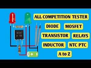 Make All Component Tester Using BC547, Make a Universal Components Tester #amartechnology