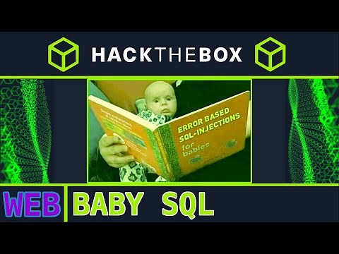 baby sql [medium]: HackTheBox Web Challenge (SQLi)