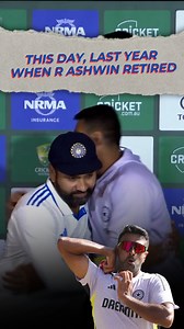 A decision that caught everyone off guard. The day R Ashwin shocked world cricket with his Test retirement. #rashwin #ashwin #indiancricket #testcricket #crickethistory #cricketfans #teamindia #legend #retirement #cricketnews #toisports | The Times of India | Sports