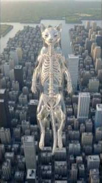 What Happens When a Cat Falls from a 30-floor Building? #cat #animals #facts #skeleton