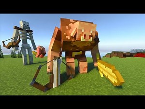 Mutant Creatures Addon in Minecraft Bedrock