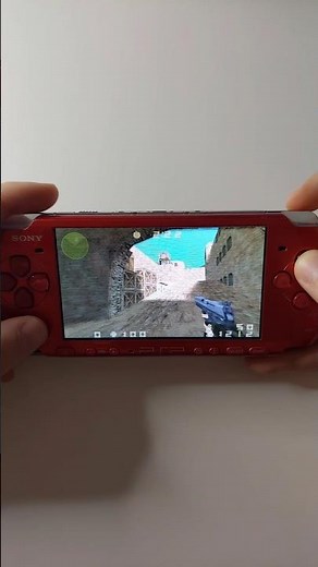 CS Portable on the PSP #counterstrike #playstation