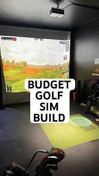 Budget DIY Golf Simulator Build