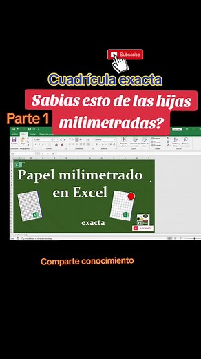 Cómo Diseñar Hojas de Papel Milimetrado en Excel