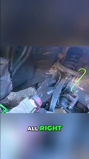 Wheel Speed Sensor Replacement: Easy DIY Guide! #shorts