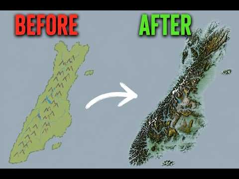 How to Make an INSANE Topographic Map in 10 Minutes