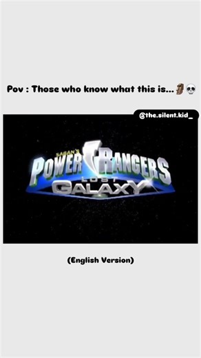 Deepti Soni (10k 🎯) | 🗿Interesting Fact : Power Rangers Lost Galaxy is a tokusatsu television series and the sixth entry of the Power Rangers franchise, based... | Instagram