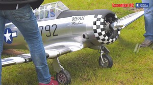 142K views · 5K reactions | That sound ! Super scale RC North American T-6 Texan flight action | Essential RC | Facebook